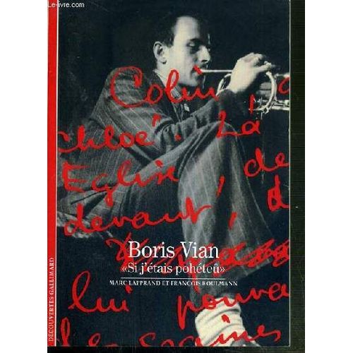 Boris Vian Si J'etait Poheteu - Decouverture Gallimard N°544.