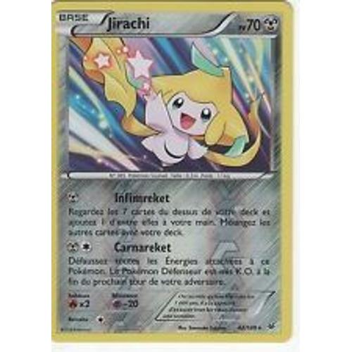 Jirachi Reverse 42/108 Xy Ciel Rugissant