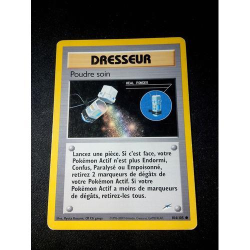 Carte Dresseur Poudre Soin 104/105 Set Neo Destiny Fr