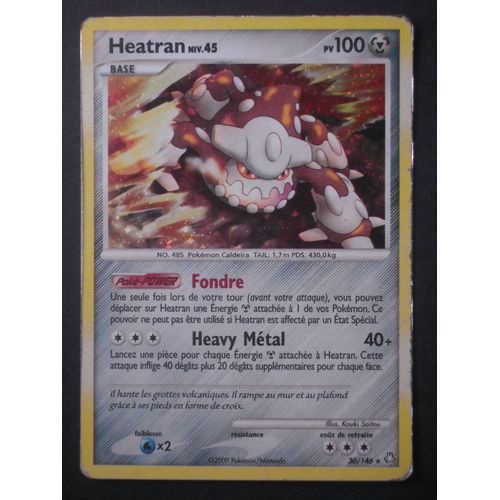 Heatran "Eveil Des Legendes" 100 Pv 30/146