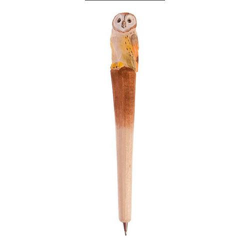 Stylo Bille Chouette Bois Massif
