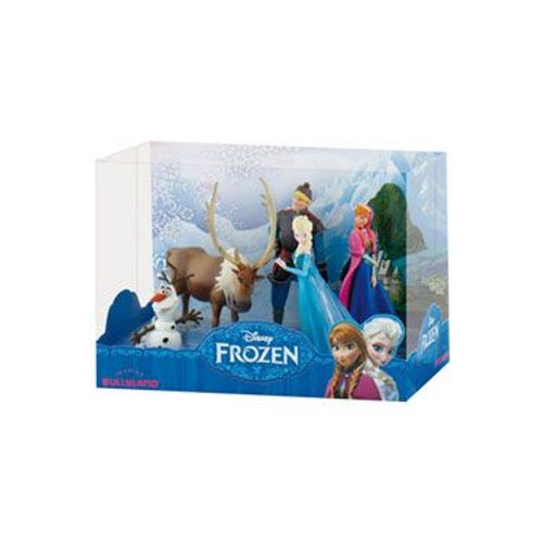 La Reine Des Neiges Pack 5 Figurines Deluxe