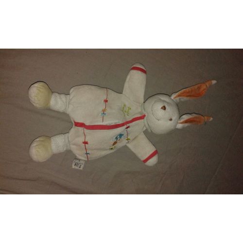Doudou Lapin Doudou Et Compagnie Avec Mouchoir Épingle À Linge