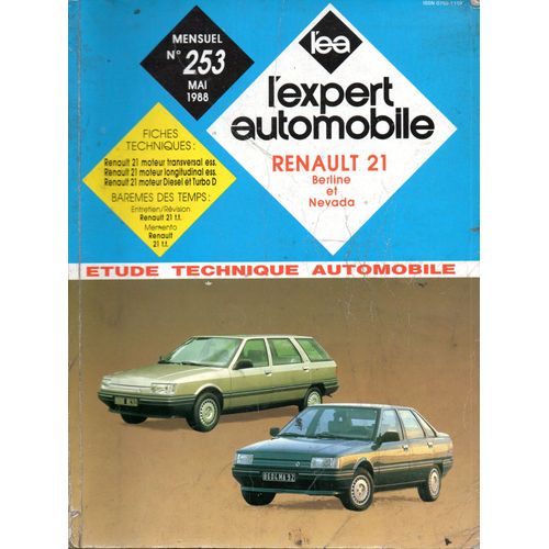 Revue Technique L'expert Automobile N° 253 Renault 21 Essence Et Diesel