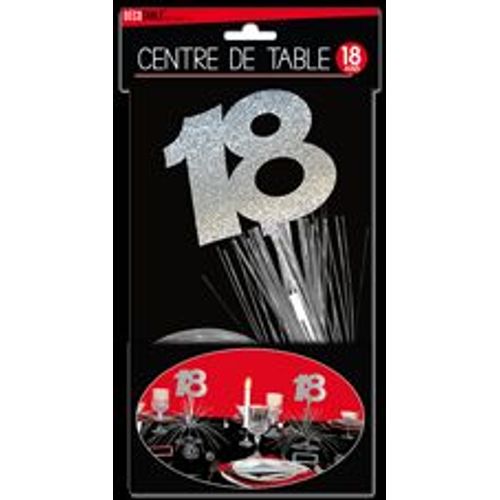 Centre De Table Age 25 Cm Le Geant De La Fete