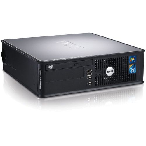 Dell Optiplex 380 SFF - Intel Celeron E3300 / 2.50 GHz - RAM 2 Go - HDD 80 Go - DVD - GigaBit Ethernet - Windows 7 Professionnel