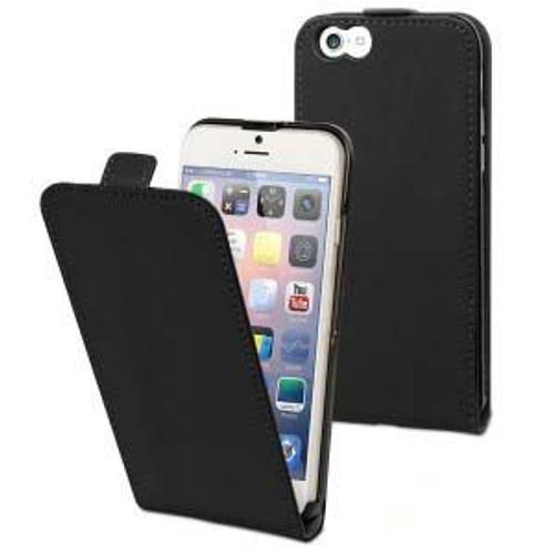 Housse Étui Pour Iphone 6g Noir Aimant Coque Refermable Housse Telephone Portable Apple