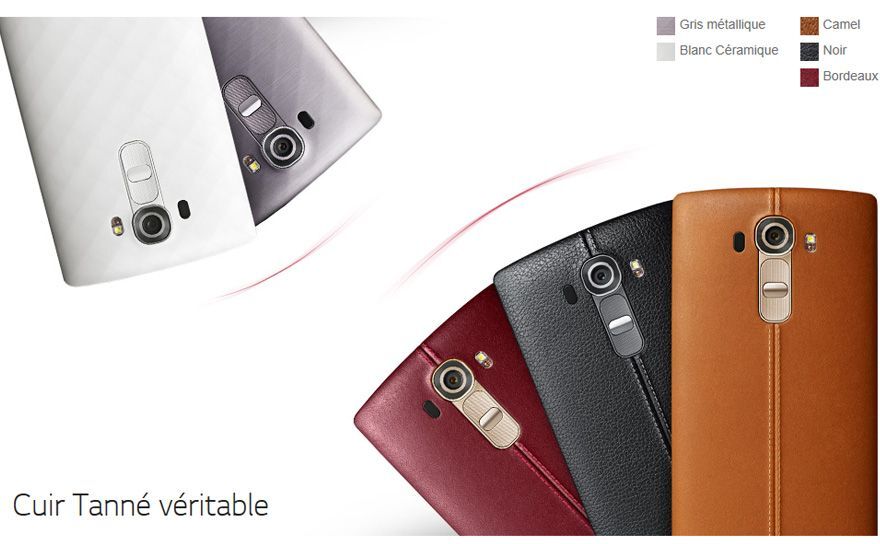 LG G4 H815 32 Go Cuir noir_image_10|Rakuten