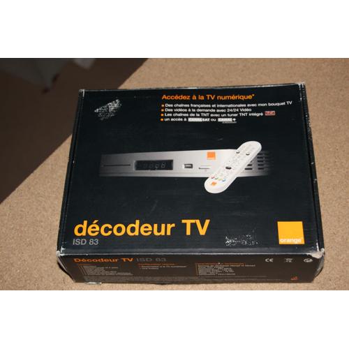 Décodeur TV Sagem ISD 83 - cable satellite tnt