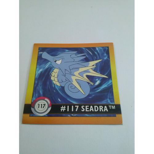 Carte Stickers Pokemon Artbox : N° 117 Seadra