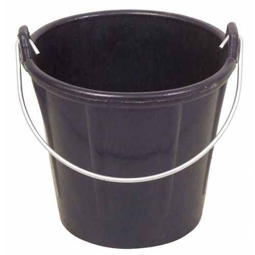 Seau maçon modèle Français en caoutchouc,synthétiqu - 13 litres -