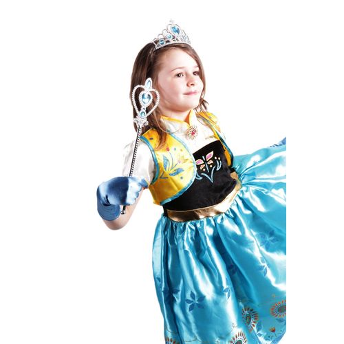 Robe Elsa Anna Pour Enfants 3 À 10 Ans La Reines Des Neiges Pour Une Fête Givrée Colis Départ France 