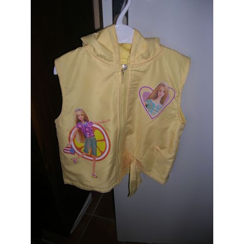 Gilet Sans Manches À Capuche 10/12 Ans.