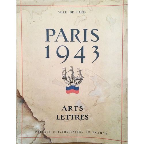Paris 1943. Arts Et Lettres