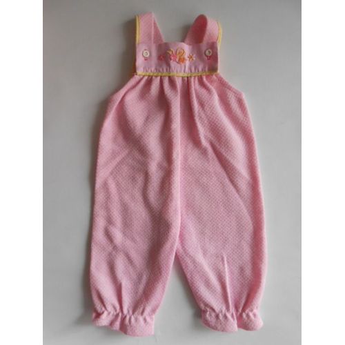 Salopette Rose 6 Mois - Made In France