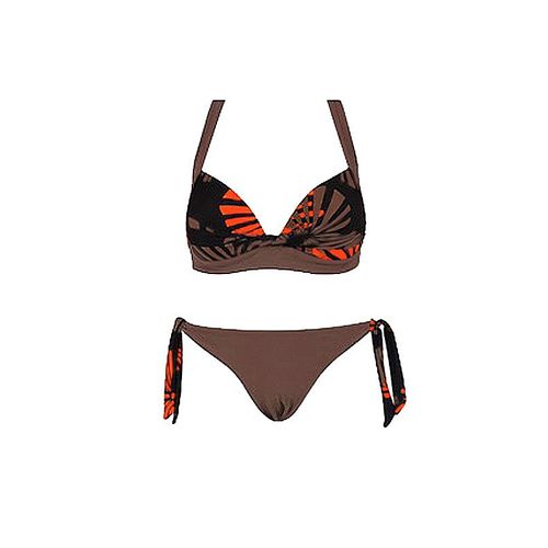 Maillot De Bain Femme Bikini 2 Pièces - Puh Up Et Parement