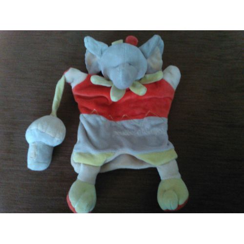 Doudou Éléphant Marionnette De Doudou Et Compagnie