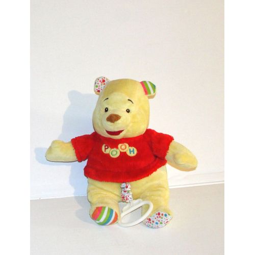  Winnie L'ourson Pooh Doudou Boite À Musique  Berceuse Disney Baby Nicotoy 28cm