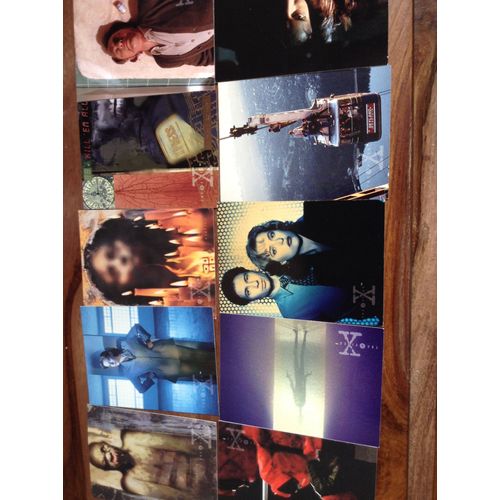 Lot 10 Cartes X Files