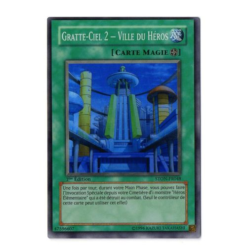 Yu-Gi-Oh - Gratte Ciel 2 - Ville Du Héros - Ston-Fr048 - Super Rare