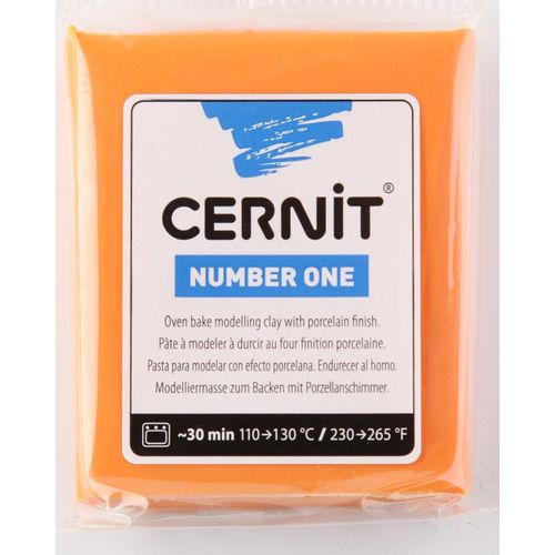 Pâte Cernit N°1 - 56 G - Orange - Cernit