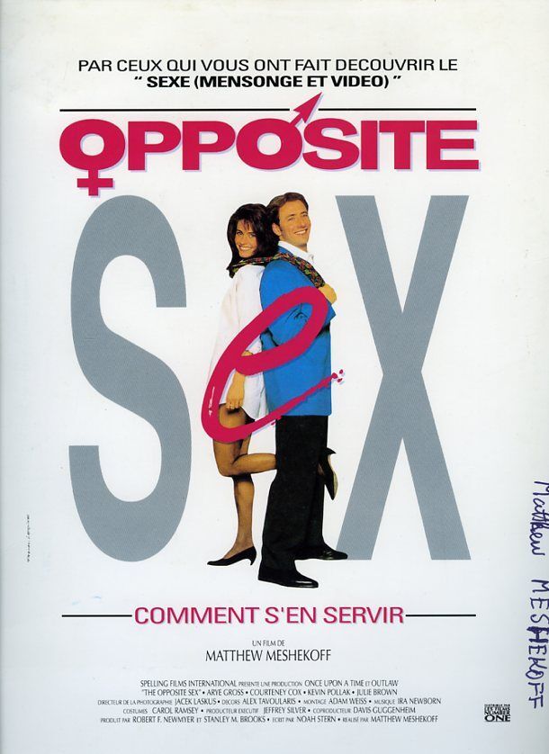 opposite sex Dossier de presse Matthew Meshekoff avec Arye  