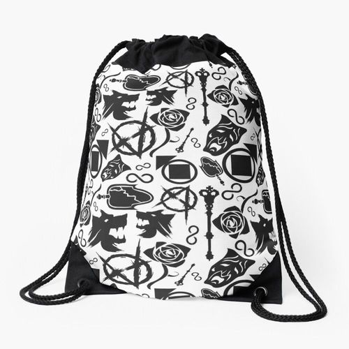Sac à dos Vampire : La Mascarade - Bloodlines : Clans Sac à cordon pour le sport cadeau