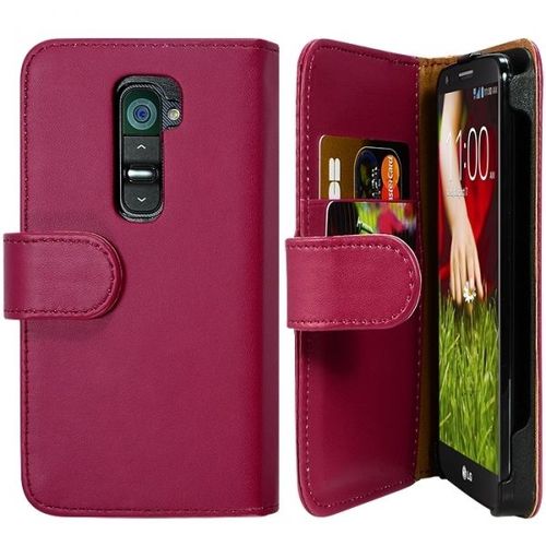 Housse Coque Etui Portefeuille Pour Lg G2 Couleur