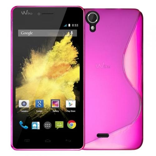 Housse Etui Coque S Line Couleur Rose Fushia Pour Wiko Birdy Film De Protection Rakuten