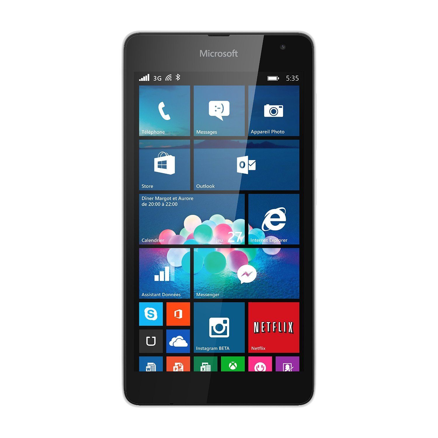 Microsoft Lumia 535 Dual SIM 8 Go Double SIM Blanc_image_2|Rakuten