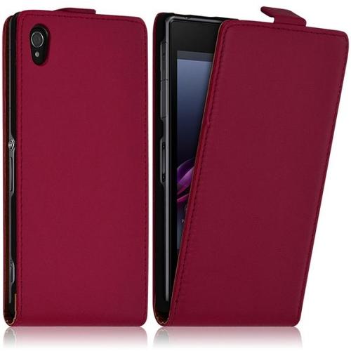 Housse Coque Etui Pour Sony Xperia Z1 Couleur Rose Fushia