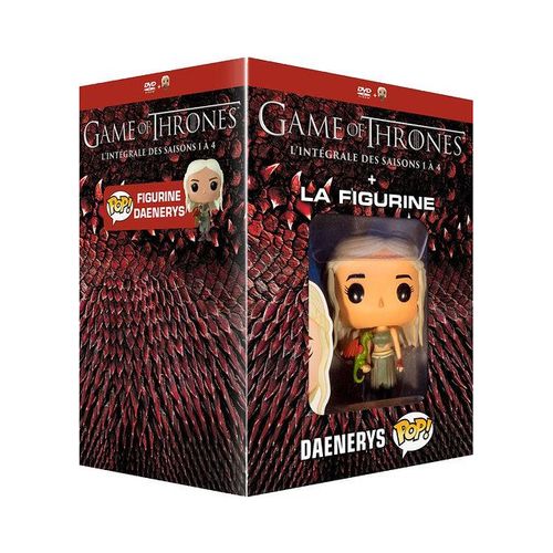 Game Of Thrones (Le Trône De Fer) - L'intégrale Des Saisons 1 À 4 - + Figurine Pop! (Funko)