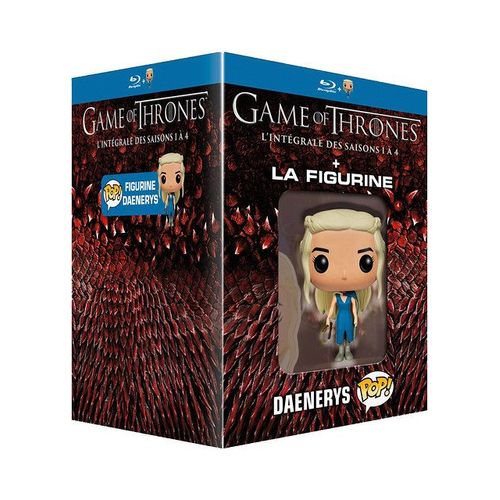 Game Of Thrones (Le Trône De Fer) - L'intégrale Des Saisons 1 À 4 - + Figurine Pop! (Funko) - Blu-Ray