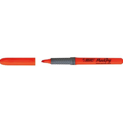 Bic Surligneur Highlighter Grip Pte Biseau Moy. Orange