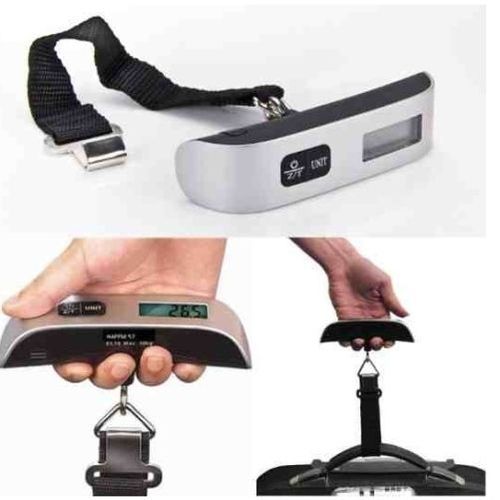Pèse Bagages Numérique 50kg Max 10g Graduation Idéal Pour Les Voyages