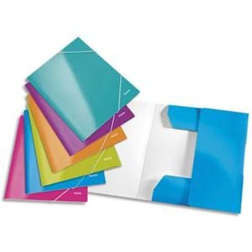 L:3 Flap Folder A4 Wow Assorted 6pcs