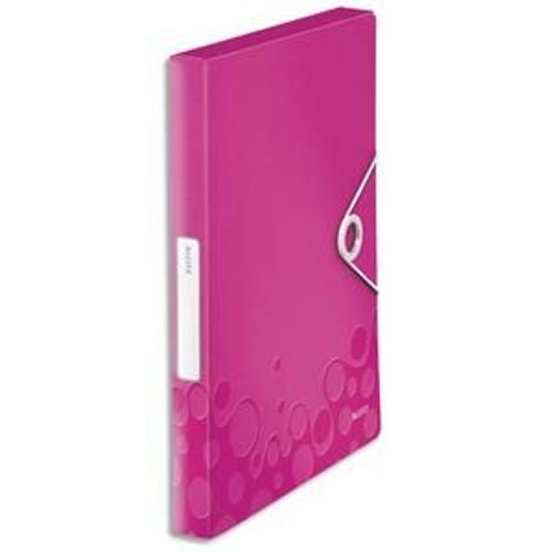 Leitz Wow A4 Boite Dossier - Métallique Rose