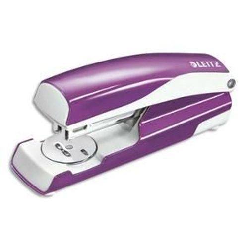 Leitz Agrafeuse Nexxt Violet - En Métal - Capacité 30 Feuilles - Agrafes 24/6 - Livrée En Boite