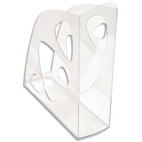 5 Etoiles Porte-Revues Cristal - Polystyrène - Dos De 7,7 Cm, H25,7 X P24,8 Cm