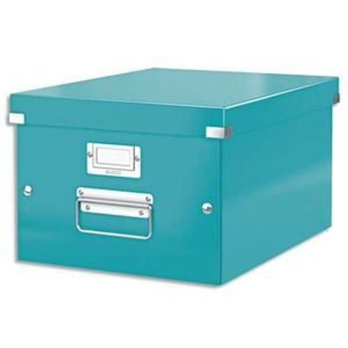 Leitz Boîte Click&store S-Box. Format A5 - Dimensions : L216xh160xp282mm. Coloris Menthe.