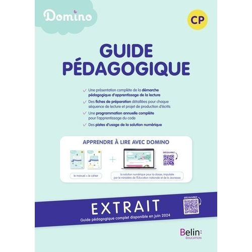 Guide Pédagogique Cp Domino