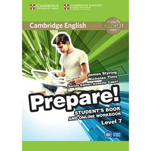 Cambridge English Prepare! Level 7 Student's Book And Online Workbook