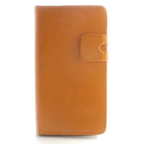 Etui Folio Avec Position Stand Video Pour Sony Xperia T3 Camel