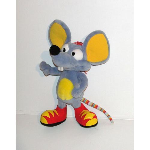 Souris Jemini Mascotte Tf1 Protecrea Peluche Souris Waka 38 Cm