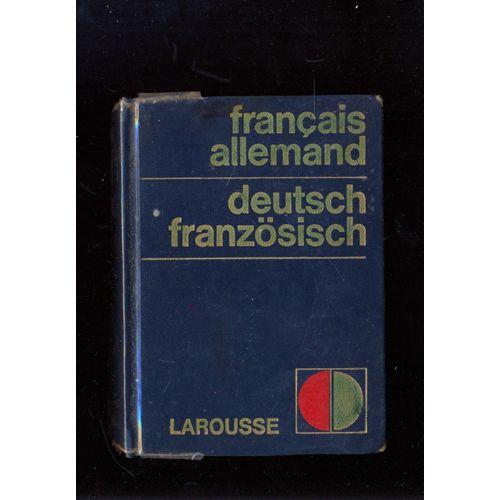 Dictionnaire Français-Allemand / Allemand-Français