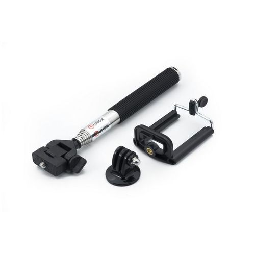 QUMOX Perche telescopique Monopod Selfie pour Gopro Hero 3/3+/4 iPhone 4/5/5S/6/6+SJCAM QUMOX caméra