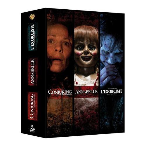 Conjuring : Les Dossiers Warren + Annabelle + L'exorciste - Pack