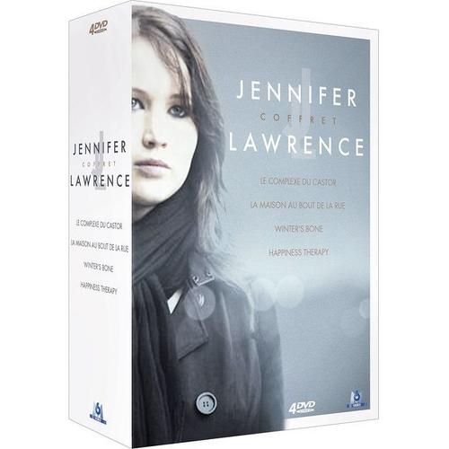 Coffret Jennifer Lawrence : Le Complexe Du Castor + La Maison Au Bout De La Rue + Winter's Bone + Happiness Therapy - Pack