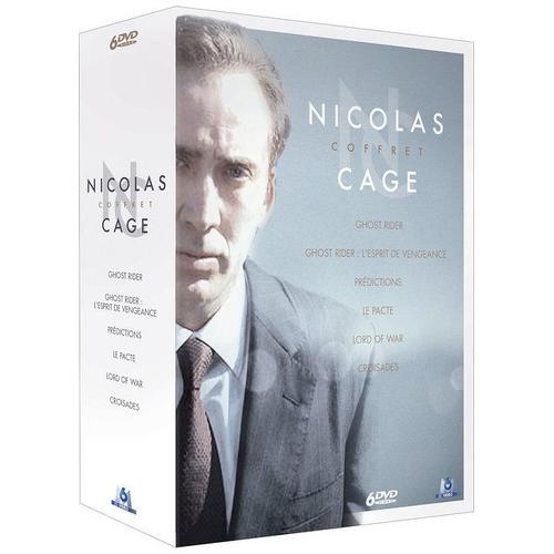 Coffret Nicolas Cage : Ghost Rider + Ghost Rider : L'esprit De Vengeance + Prédictions + Le Pacte + Lord Of War + Croisades - Pack