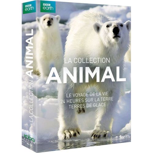 Coffret La Vie Sauvage : Le Voyage De La Vie + 24 Heures Sur La Terre + Terres De Glace - Pack